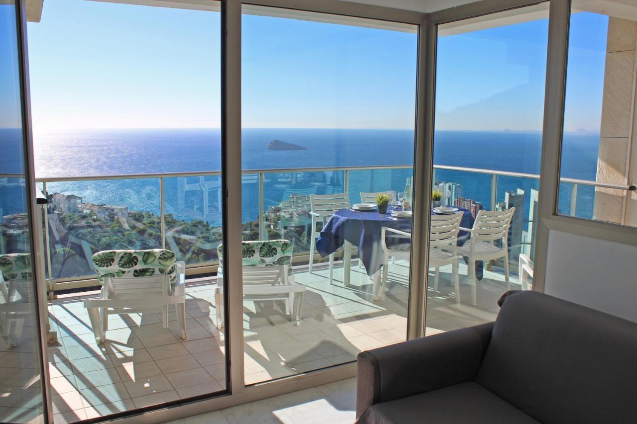 High Rise Apartment On The 39Th Floor With Private Terrace And Sea Views Benidorm Exterior foto